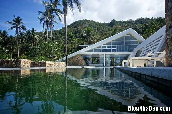 Aqualina Holiday Villa hiện đại ở Thái Lan