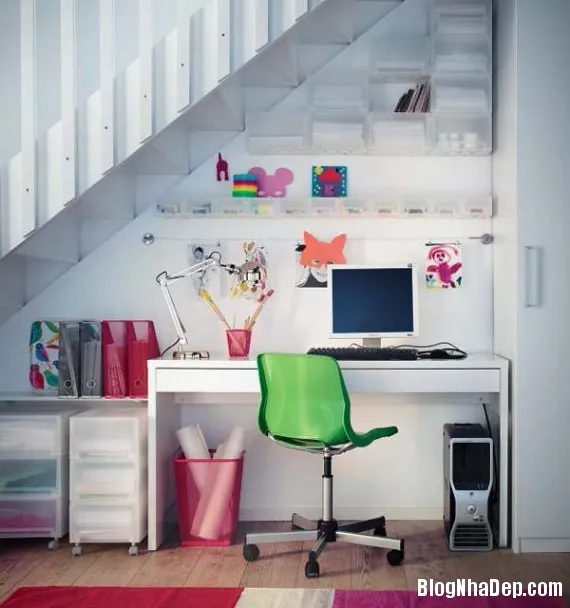 Những căn phòng làm việc tại nhà dễ thương dành riêng cho phái đẹp