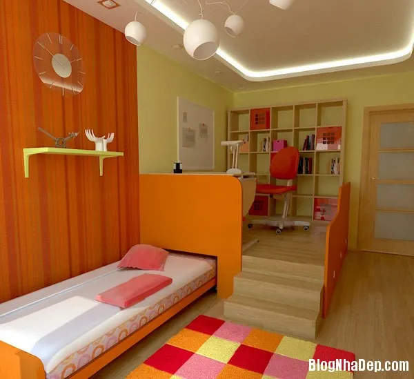 Những thiết kế phòng ngủ yêu thích cho teen