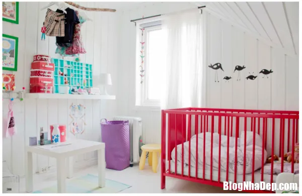 Phòng ngủ dành cho bé với muôn vàn những cung bậc yêu thương