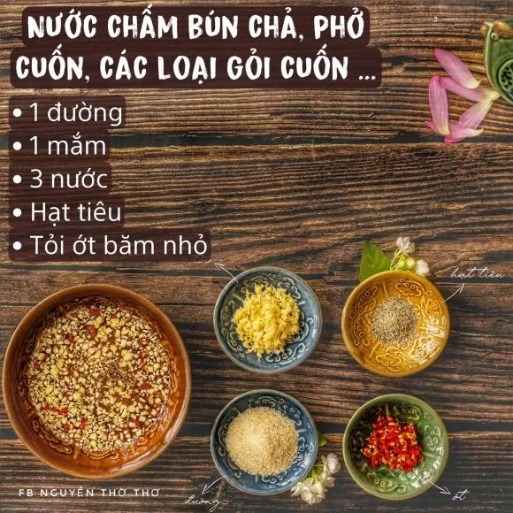 15 công thức làm sốt chấm cực ngon, ai học được có thể mở luôn nhà hàng