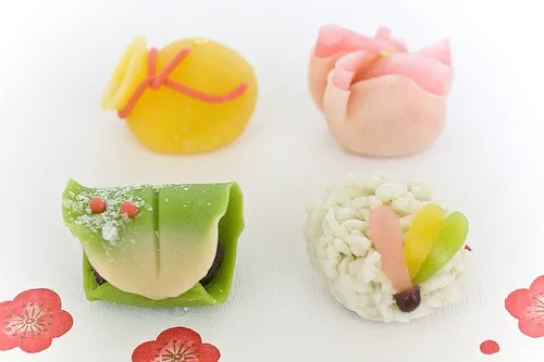 Bánh wagashi và thẩm mỹ cầu kỉ của ẩm thực Nhật Bản