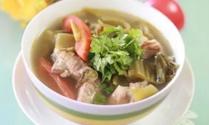 Cách nấu canh chua từ ngao, cá, sườn ngon tuyệt trần