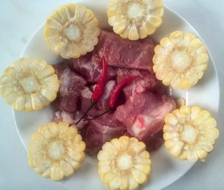 Canh bắp hầm xương mát bổ