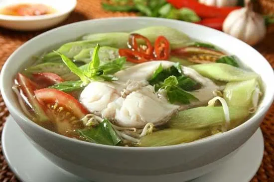 Canh chua cá basa hấp dẫn ngày nắng