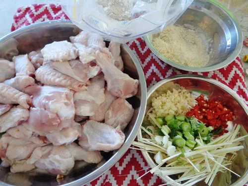 Cánh gà rang muối ngon miễn chê