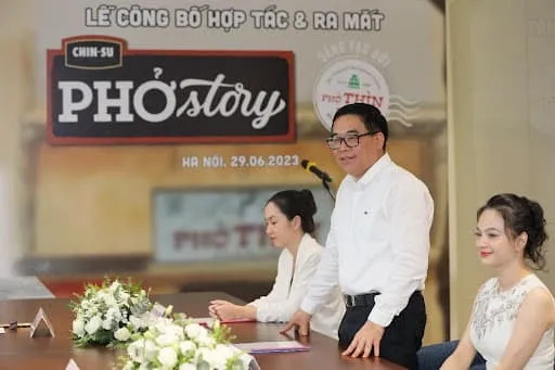 Chin-su và Phở Thìn Bờ Hồ đồng sáng tạo sản phẩm phở ăn liền ‘Phở Story’ khẳng định ‘Phở ăn liền, ngon như phở gia truyền’