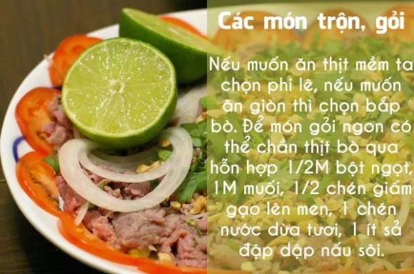 Chọn thịt bò thật chuẩn cho từng món ăn