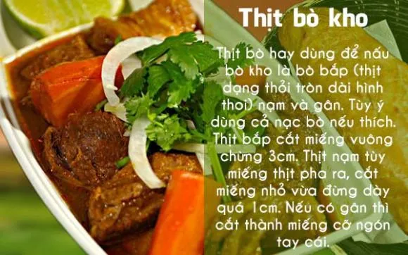 Chọn thịt bò thật chuẩn cho từng món ăn