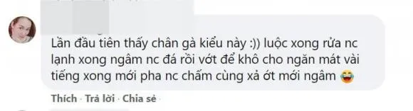 Cô gái ngâm chân gà sả ớt nhưng lại biến thành chân gà nấu đông, dân mạng chỉ ra điểm sai