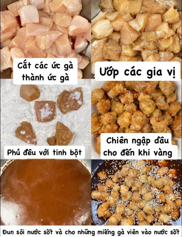 Công thức làm món ức gà ăn mãi không ngán, phủ thêm nước sốt bóng bẩy, ăn bao nhiêu cũng hết