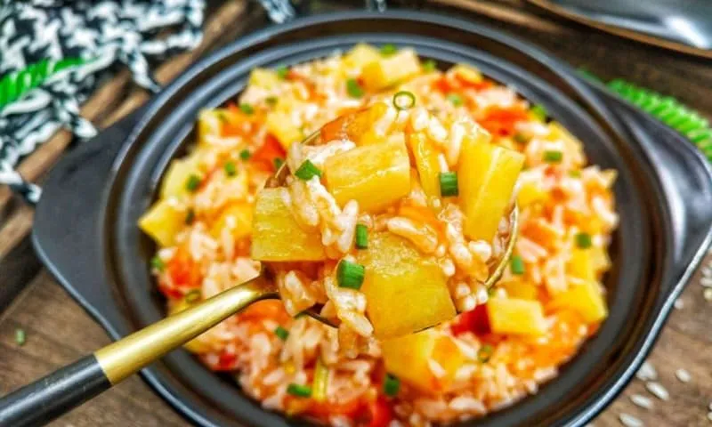 Công thức tự làm của món risotto cà chua và khoai tây, dễ học và ngon