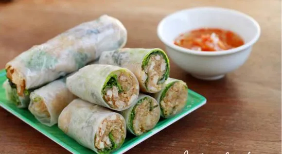 Cuối tuần học làm món bì cuốn lạ miệng đãi cả nhà