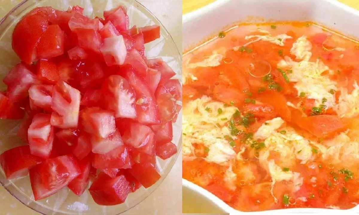Để nấu canh trứng cà chua, nhiều người không biết nên xào cà chua trước hay cho nước vào trước, hướng dẫn bạn cách làm đúng!