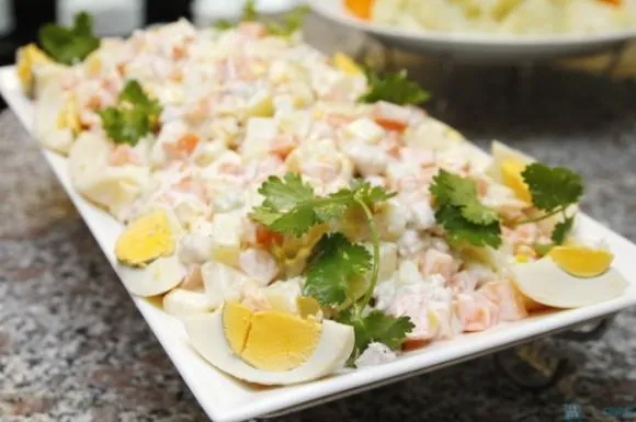 Đến nước Nga với món salad Olivier nổi tiếng