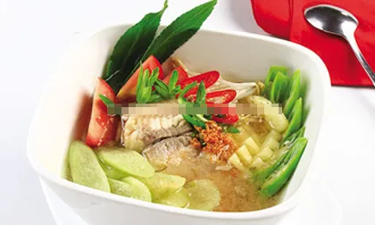 Đổi vị với canh chua cá hú