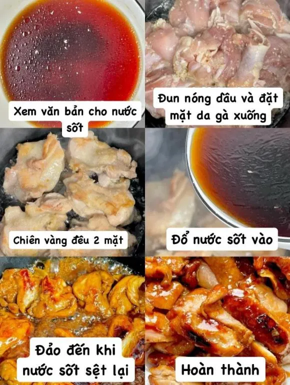 Gà làm kiểu này siêu thơm và thấm đẫm nước sốt, bé ăn không lo hóc xương