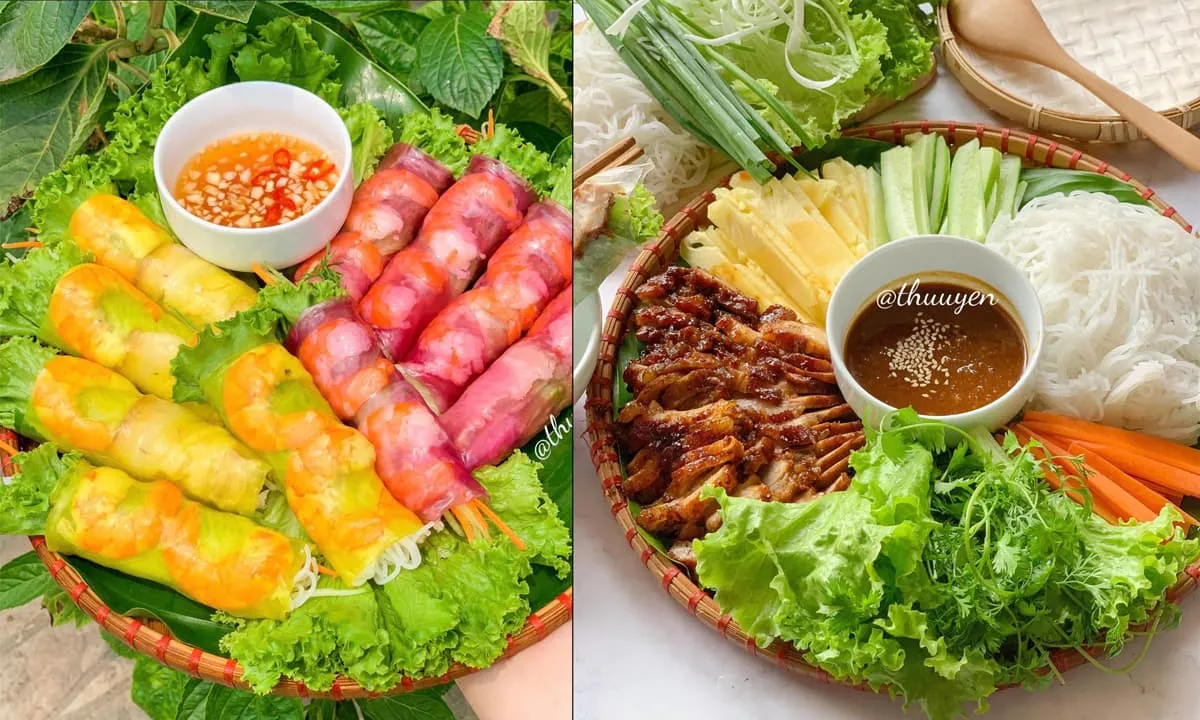 Học làm món cuốn đơn giản, đổi vị cho cả nhà những ngày nghỉ lễ ăn quá nhiều đồ dễ ngấy