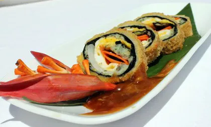 Lạ miệng sushi bảy màu