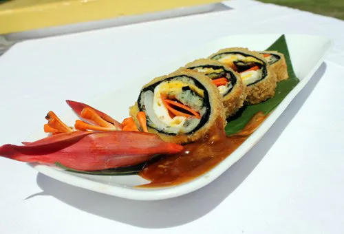 Lạ miệng sushi bảy màu