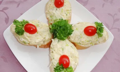 Lạ miệng với salad tỏi tây