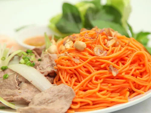 Mặc “áo mới” cho bún phở bằng rau, củ, quả