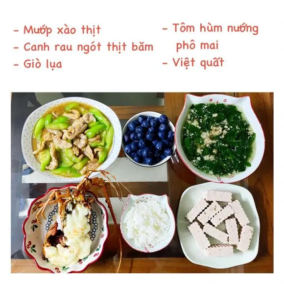 ‘Mẹ bỉm sữa’ khoe mâm cơm cữ do chị gái làm: Dân tình trầm trồ vì nhìn ngon chẳng kém nhà hàng