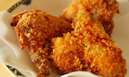 Mẹo làm cánh gà chiên giòn như KFC