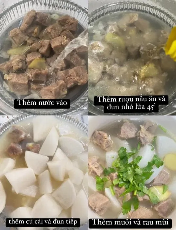 Mùa củ cải đang nhiều, đem nấu với thịt bò thì ‘bao nhiêu cũng hết’, cách làm đơn giản đến không ngờ