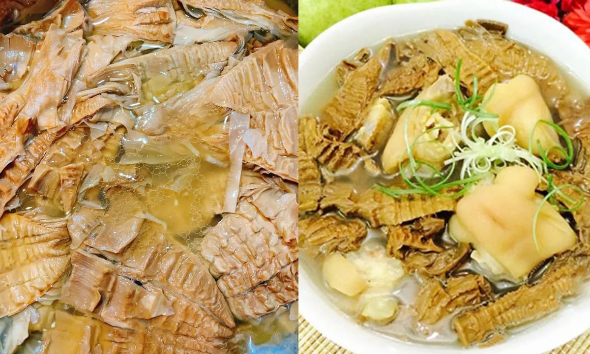 Nấu canh măng khô ngày Tết nhanh mềm, loại bỏ hết chất độc, đây là cách làm chi tiết