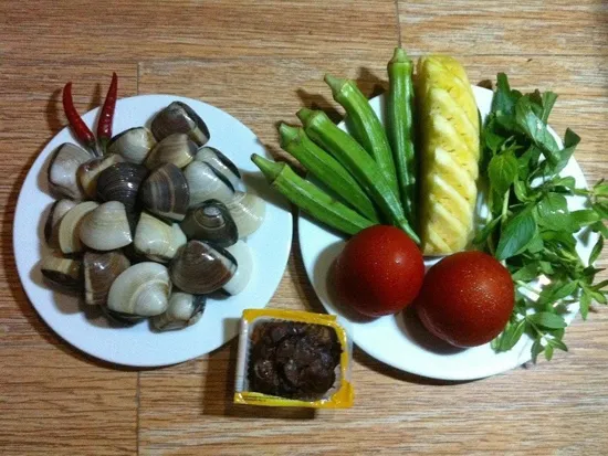 Nấu canh ngao chua thanh mát cho ngày nắng