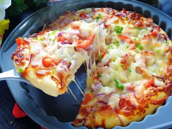 Pizza tôm ngon khó cưỡng