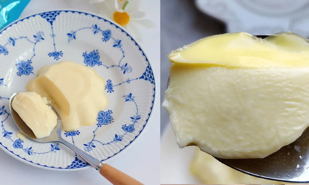 Pudding kem sữa trứng, ngon ngọt và tan mềm trong miệng