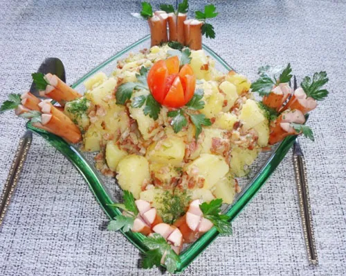 Salad khoai tây tươi ngon, hấp dẫn