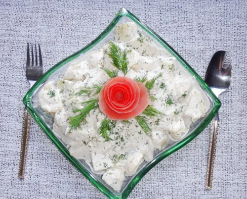 Salad khoai tây tươi ngon, hấp dẫn