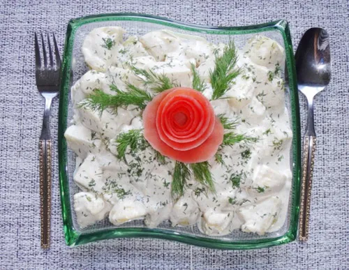 Salad khoai tây tươi ngon, hấp dẫn