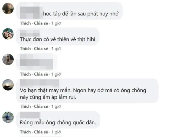 Thực đơn ở cữ, chồng nấu cho vợ ăn khiến dân tình ngưỡng mộ