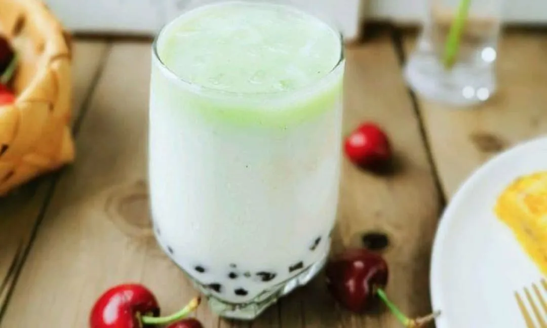 Thức uống giải nhiệt mùa hè – trà sữa matcha trân châu, đơn giản, bổ dưỡng, thơm ngon