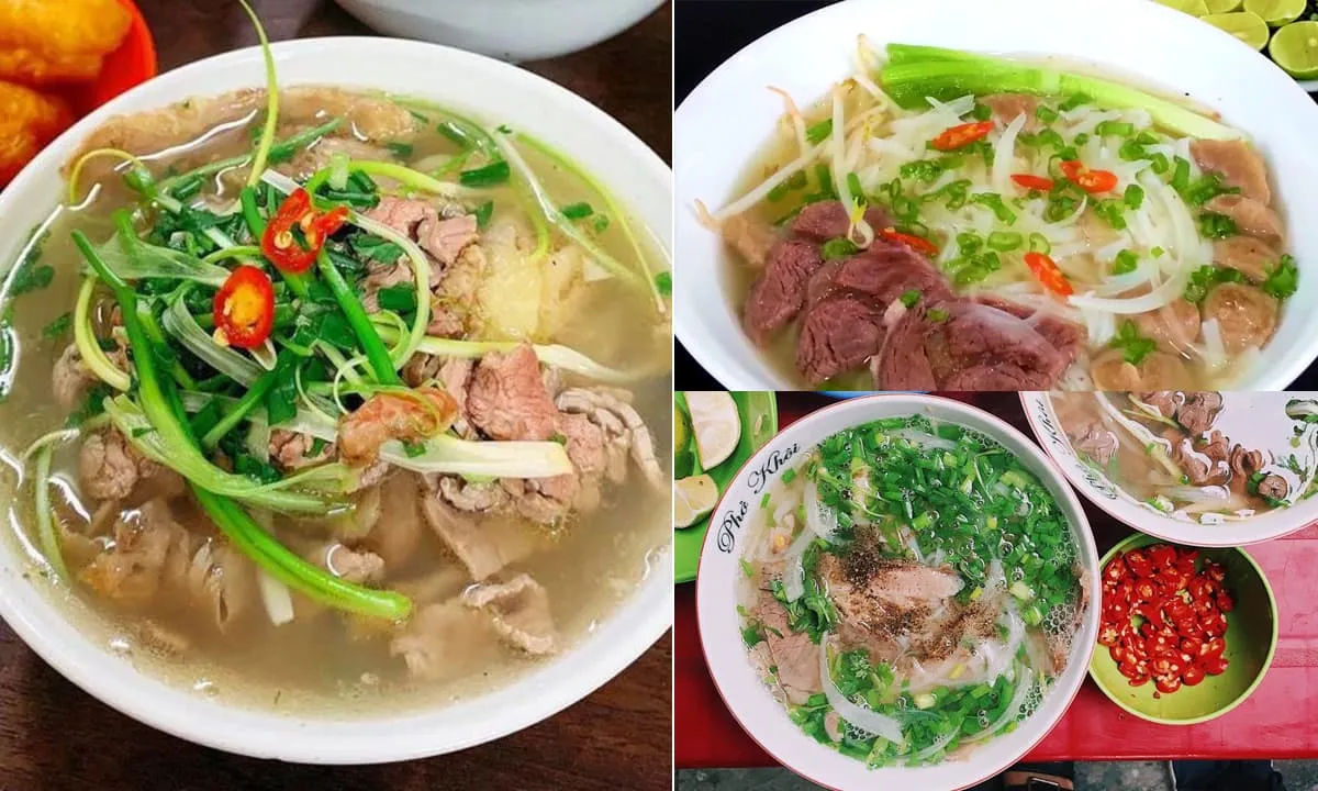 Top 9 quán phở bò ngon nhất Hà Nội, lưu lại để thưởng thức cùng gia đình