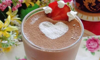 Tráng miệng tuyệt vời với chocolate mousse