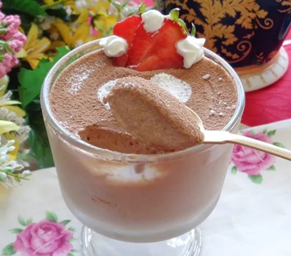 Tráng miệng tuyệt vời với chocolate mousse