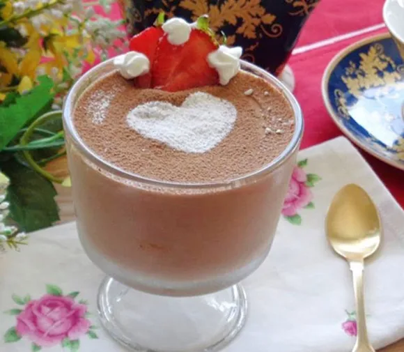 Tráng miệng tuyệt vời với chocolate mousse