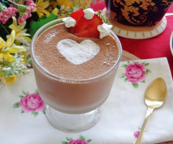 Tráng miệng tuyệt vời với chocolate mousse