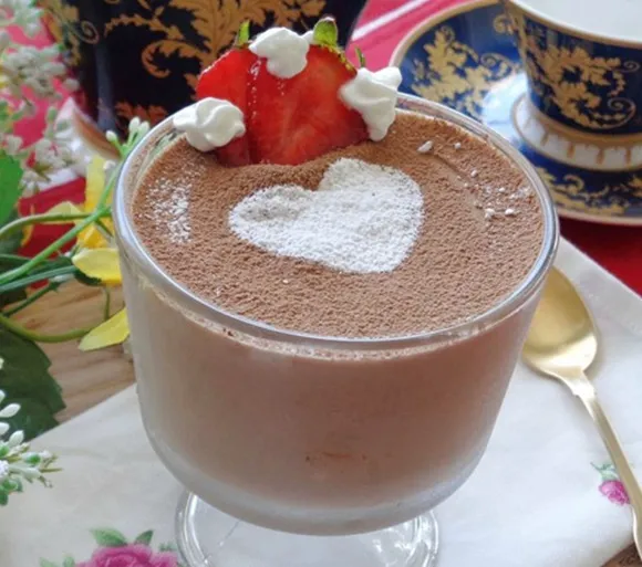 Tráng miệng tuyệt vời với chocolate mousse