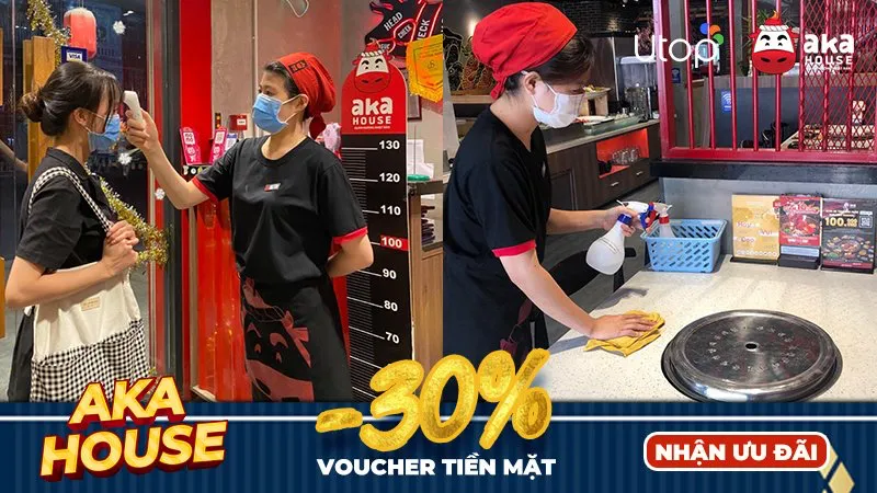 Voucher tiền mặt Aka House siêu hot săn ngay chỉ vài bước đơn giản cùng UTop