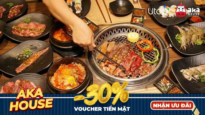 Voucher tiền mặt Aka House siêu hot săn ngay chỉ vài bước đơn giản cùng UTop